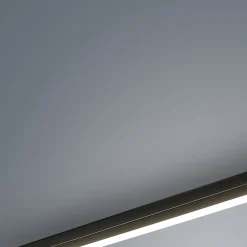 Arcchio Harlow LED track light, zwart, 109 cm, 4.000 K