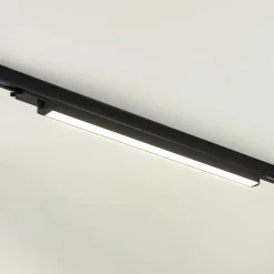 Arcchio Harlow LED track light, zwart, 69 cm, 4.000 K