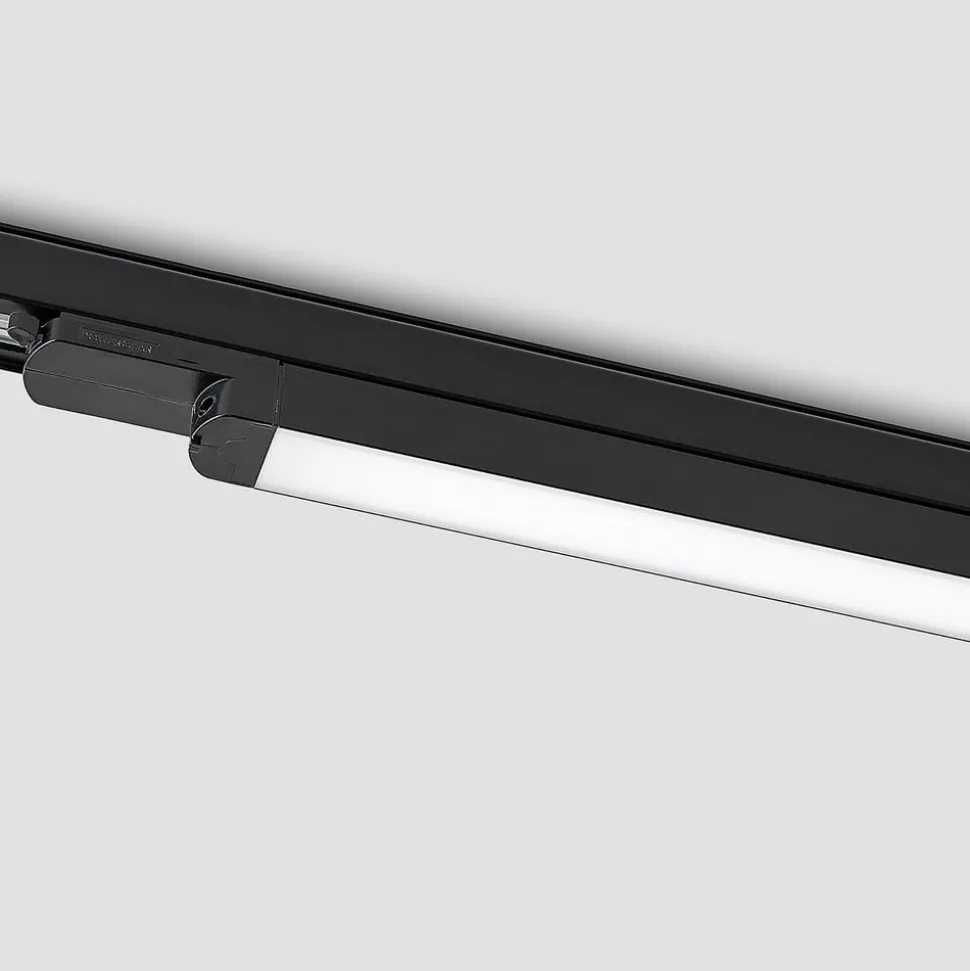 Arcchio Harlow LED track light, zwart, 69 cm, 4.000 K
