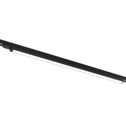 Arcchio Harlow LED track light, zwart, 109 cm, 3.000K