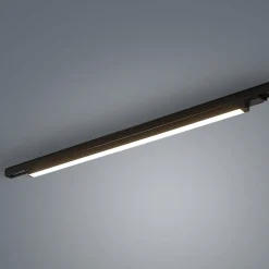 Arcchio Harlow LED track light, zwart, 109 cm, 3.000K