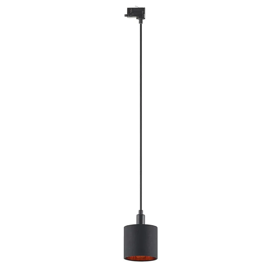 Arcchio Heleni hanglamp rail zwartgoud 12cm
