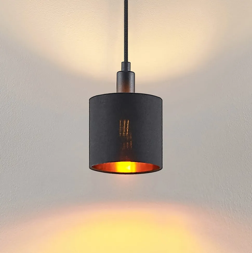 Arcchio Heleni hanglamp rail zwartgoud 12cm