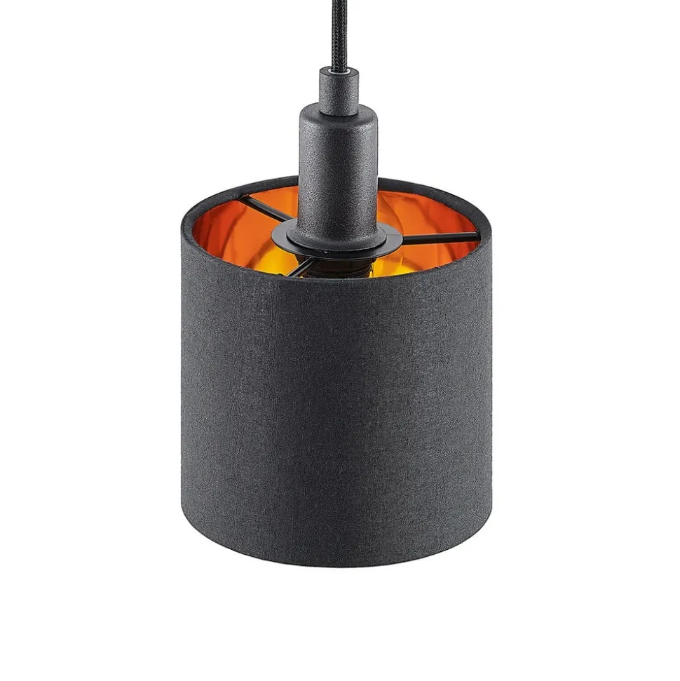 Arcchio Heleni hanglamp rail zwartgoud 12cm