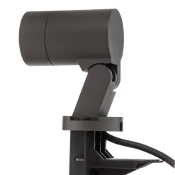 Arcchio Hemmani prikspot, hoogte 35 cm, antraciet, aluminium