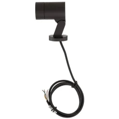 Arcchio Hemmani prikspot, hoogte 35 cm, antraciet, aluminium