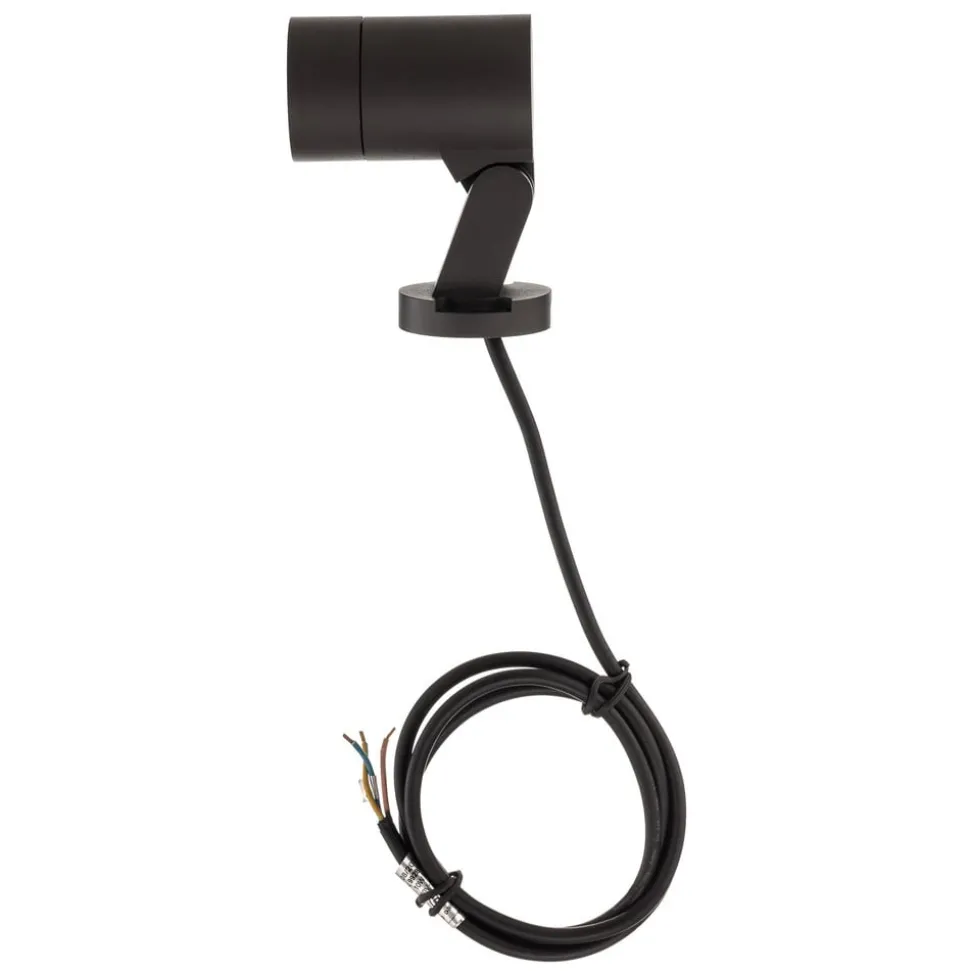 Arcchio Hemmani prikspot, hoogte 35 cm, antraciet, aluminium