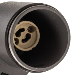 Arcchio Hemmani prikspot, hoogte 35 cm, antraciet, aluminium