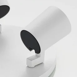 Arcchio Iavo plafondspot, rond, 3-lamps, wit