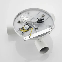 Arcchio Iavo plafondspot, rond, 3-lamps, wit