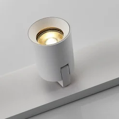 Arcchio Iavo plafondspot, hoekig, wit, 3-lamps