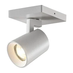Arcchio Iavo spot, hoekig, wit, 1-lamp