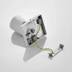 Arcchio Iavo spot, hoekig, wit, 1-lamp