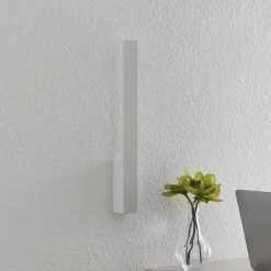 Arcchio Ivano LED wandlamp, 42,5 cm, wit