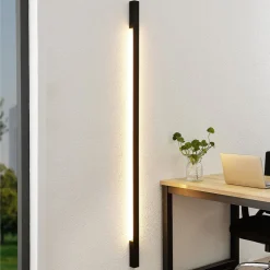 Arcchio Ivano LED wandlamp 170 cm zwart