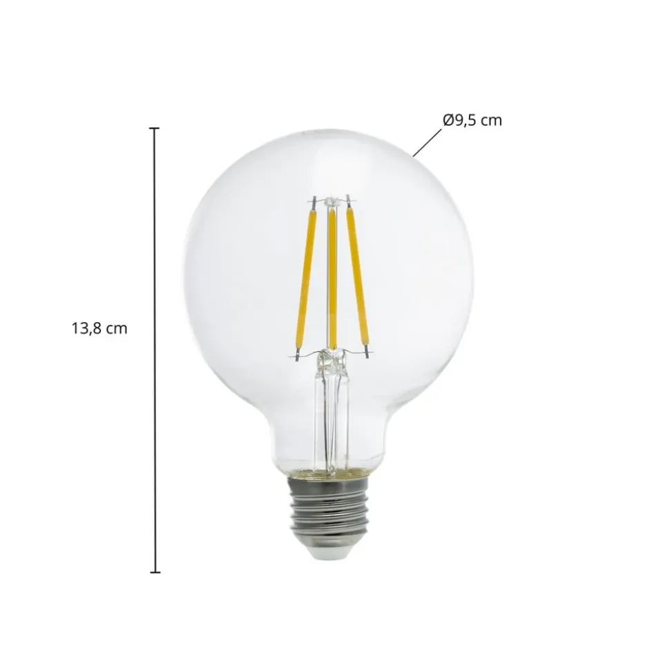 Arcchio LED bollamp G95 E27 3,8W 3000K 806lm