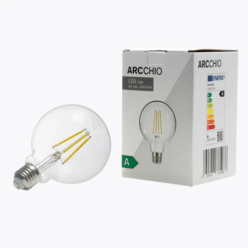 Arcchio LED bollamp G95 E27 3,8W 3000K 806lm