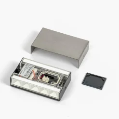 Arcchio LED buiten wandlamp Karline, 1060 lm, roestvrij staal, IP65