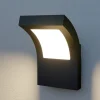 Arcchio LED buiten wandlamp Advik, IP65, antraciet, metaal
