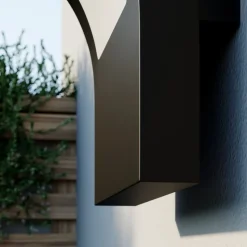 Arcchio LED buiten wandlamp Advik, IP65, antraciet, metaal