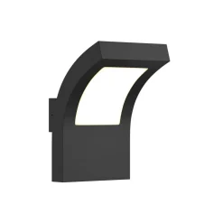 Arcchio LED buiten wandlamp Advik, IP65, antraciet, metaal