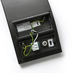 Arcchio LED buiten wandlamp Advik, IP65, antraciet, metaal