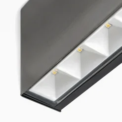 Arcchio LED buiten wandlamp Karline, 530 lm, roestvrij staal, IP65