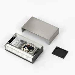 Arcchio LED buiten wandlamp Karline, 530 lm, roestvrij staal, IP65