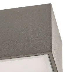 Arcchio LED buitenwandlamp Lengo, CCT, 50 cm, 1-lamp, grijs