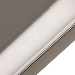 Arcchio LED buitenwandlamp Lengo, CCT, 50 cm, 1-lamp, grijs