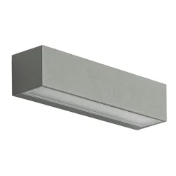 Arcchio LED buitenwandlamp Lengo, CCT, 25 cm, 1-lamp, grijs