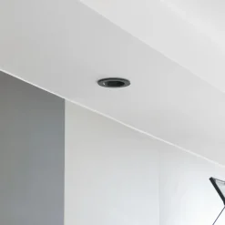 Arcchio LED downlight Aryx, zwart, 4.000K