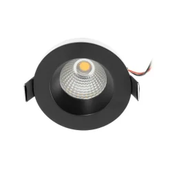 Arcchio LED downlight Aryx, zwart, 4.000K