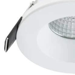 Arcchio LED downlight Aryx, wit, 3.000K