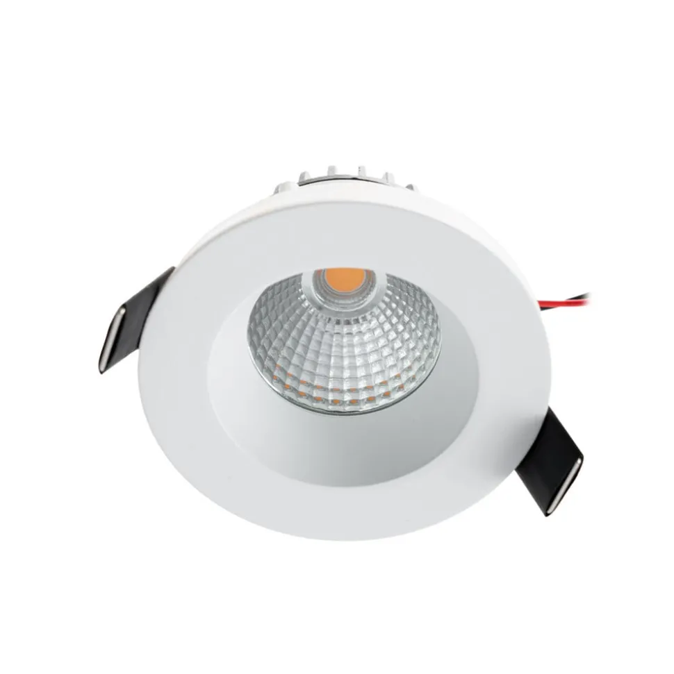 Arcchio LED downlight Aryx, wit, 2.700K