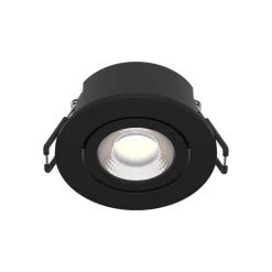 Arcchio LED downlight Eliar rond zwart CCT zwenkbaar
