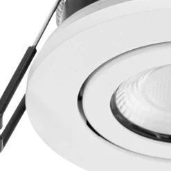 Arcchio LED downlight Eliar rond wit CCT zwenkbaar