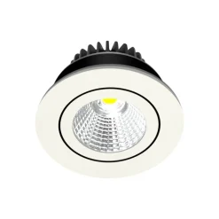 Arcchio LED downlight Jyra, wit, 3.000K