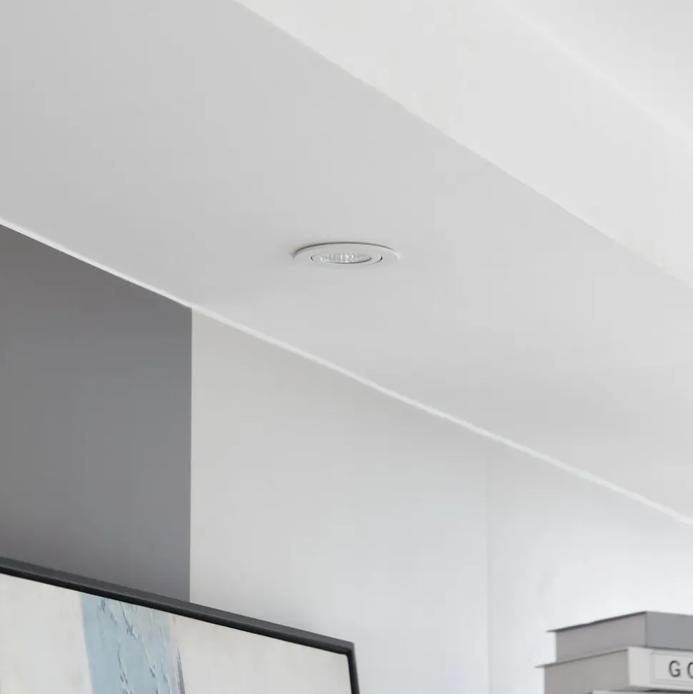 Arcchio LED downlight Jyra, wit, 3.000K