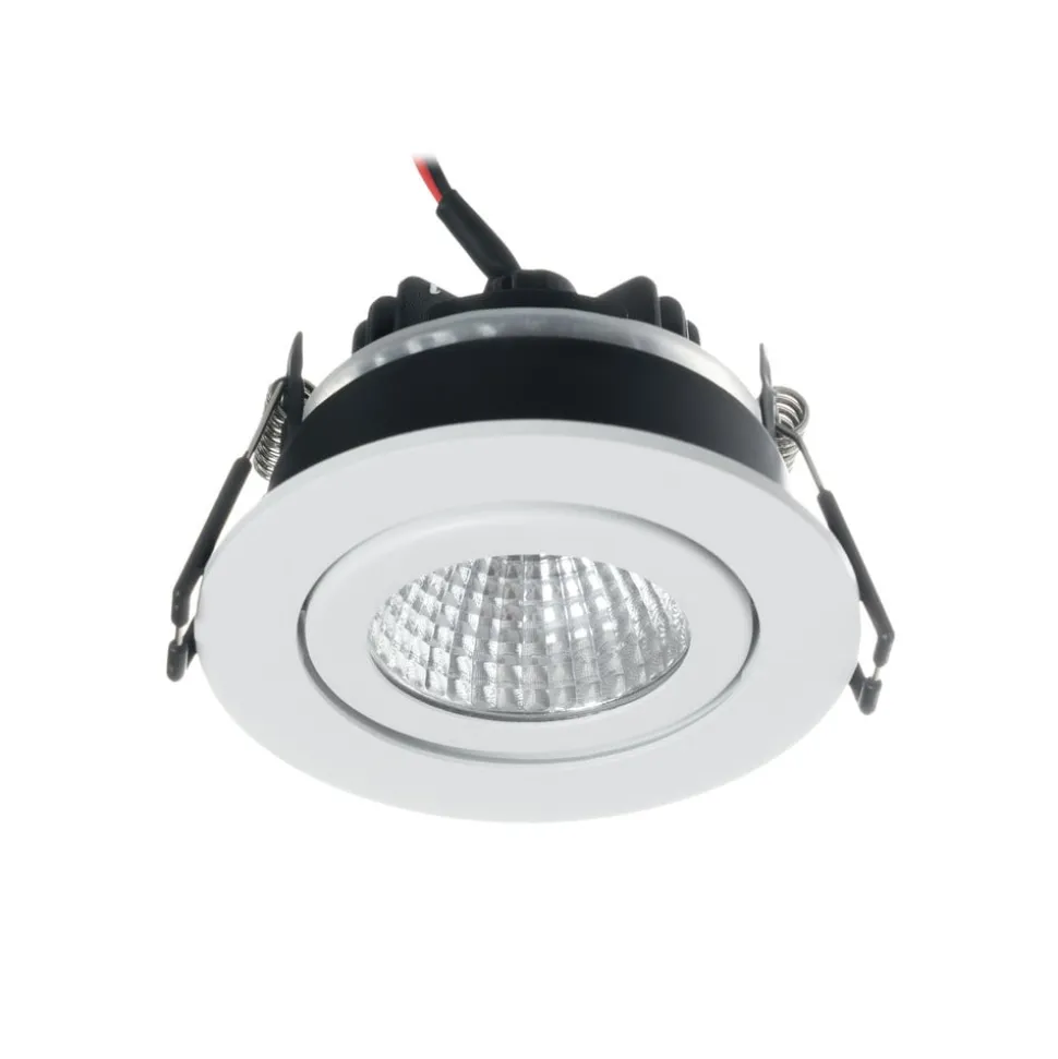 Arcchio LED downlight Jyra, wit, 3.000K
