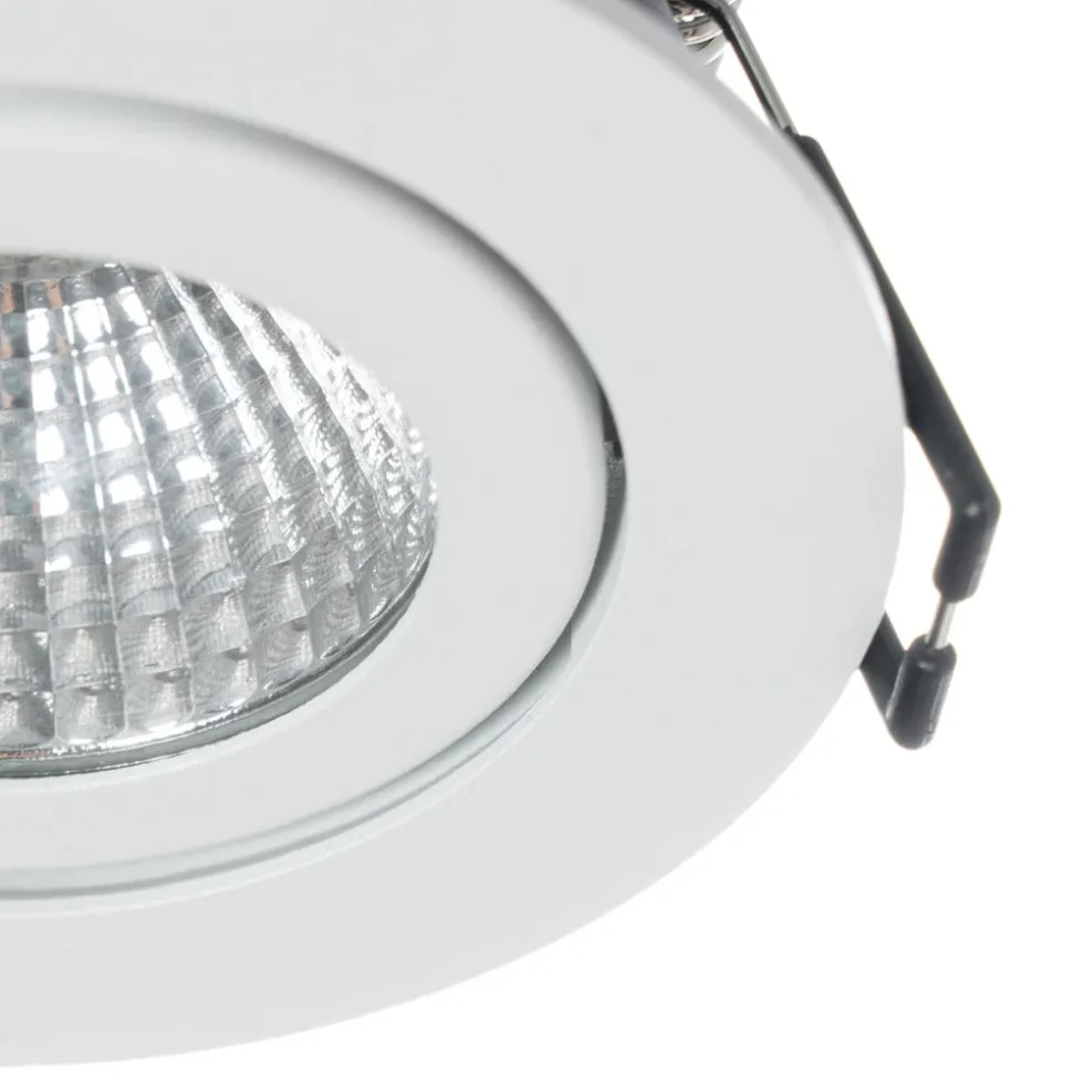 Arcchio LED downlight Jyra, wit, 3.000K