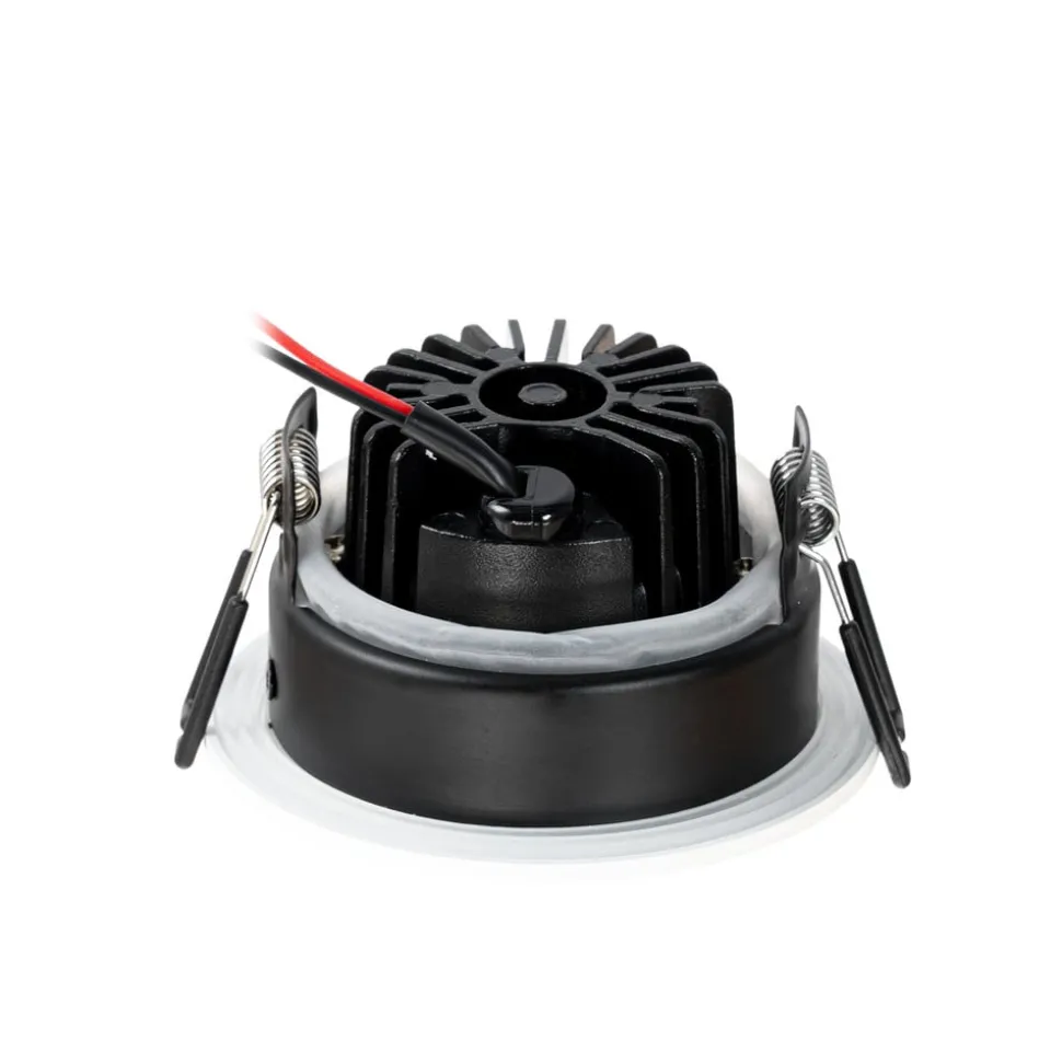 Arcchio LED downlight Jyra, wit, 3.000K