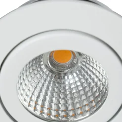 Arcchio LED downlight Jyra, wit, 3.000K
