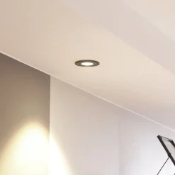 Arcchio LED downlight Jyra, zwart, 2.700K