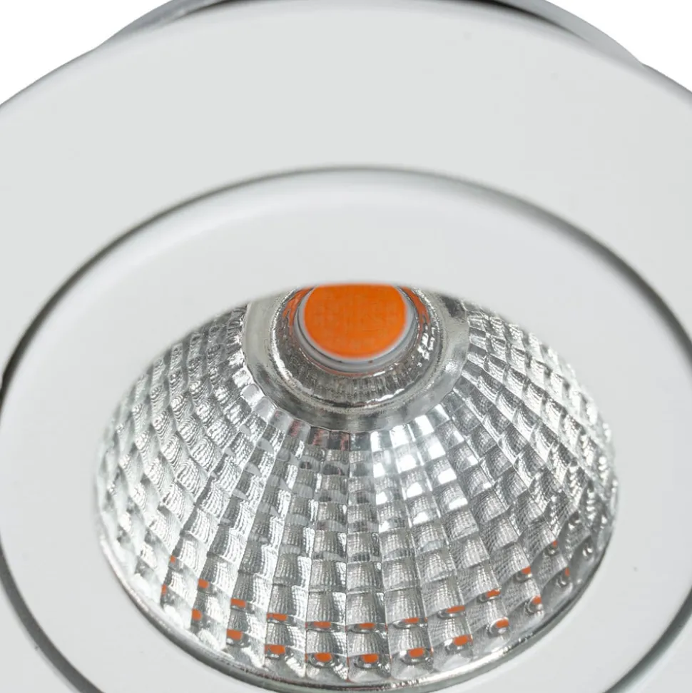 Arcchio LED downlight Jyra, wit, 2.700K