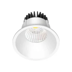 Arcchio LED downlight Niria, wit, 2.700K