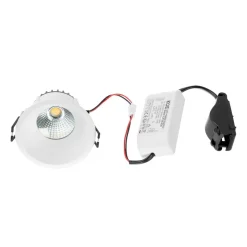 Arcchio LED downlight Niria wit, 3.000K