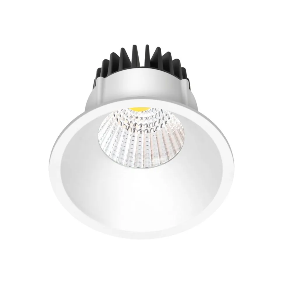 Arcchio LED downlight Niria, wit, 4.000K