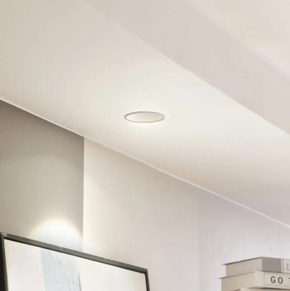 Arcchio LED downlight Niria, wit, 4.000K