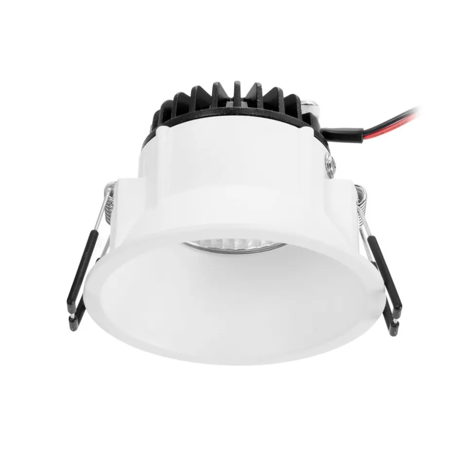 Arcchio LED downlight Niria, wit, 4.000K